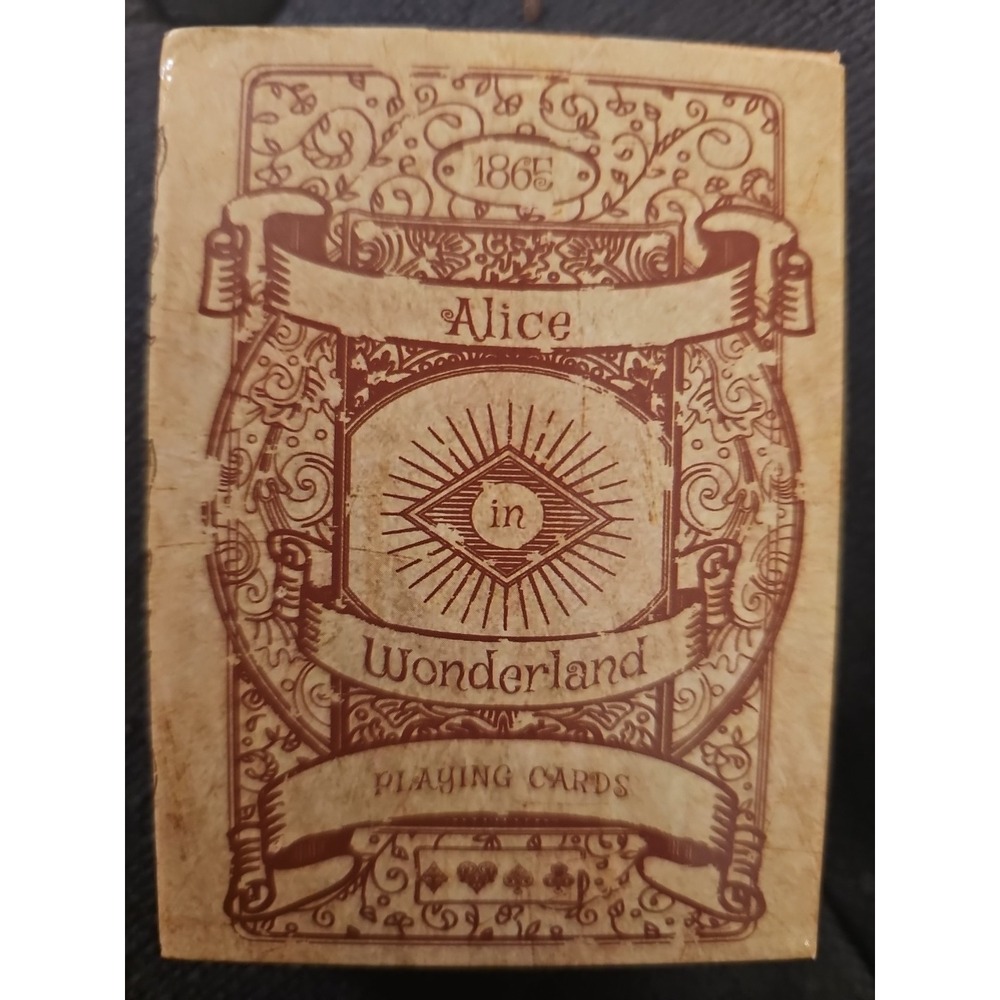 Victorian Style 1865 ALICE in WONDERLAND Playing Cards - Vintage Style - Sealed